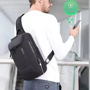 کیف بادی بگ بنج اورجینال BANGE BG7082 (قفل ضد سرقت - یو اس بی دار )