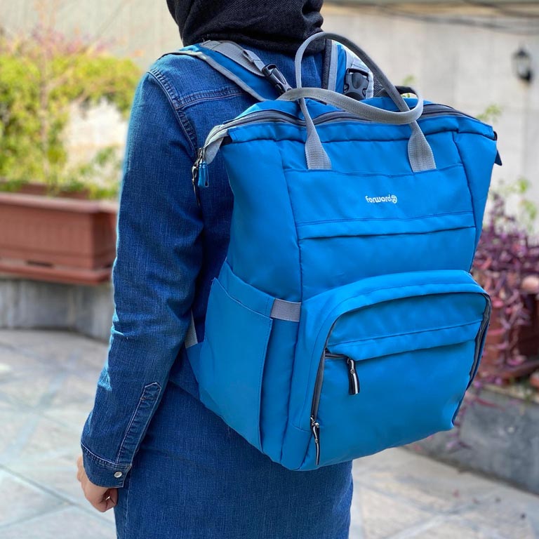 خرید قسطی کوله پشتی سیسمونی فوروارد مدل FORWARD - FCLT3331 با کیف عایق دار