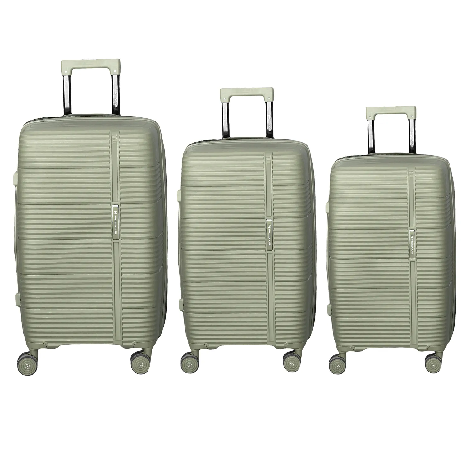 چمدان سه عددی هادایز مدل HADIZE - HZD192 POLYPROPYLENE