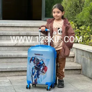 چمدان کودک انیمیشنی طرح ربات 2 مدل MISCELLANEOUS - MSN40115