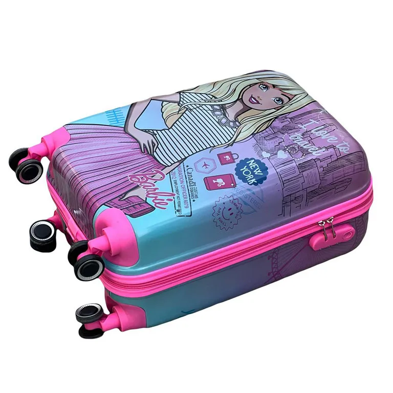 خرید قسطی چمدان کودک انیمیشنی طرح باربی Barbie مدل MISCELLANEOUS - MSN40131