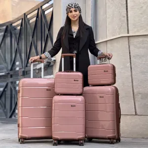 چمدان وارداتی مونزا مدل MONZA - MNZ837 SERIES سری 4 عددی (به همراه چمدان آرایشی هدیه)