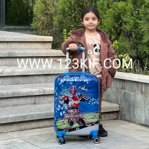 چمدان کودک انیمیشنی طرح ربات 1 مدل MSN40114