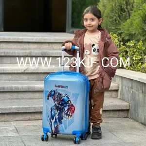 چمدان کودک انیمیشنی طرح ربات 2 مدل MSN40115