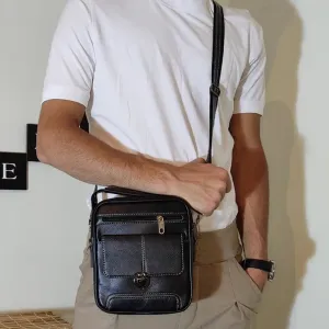 کیف رودوشی چرمی مدل MSN638 LEATHER BAG