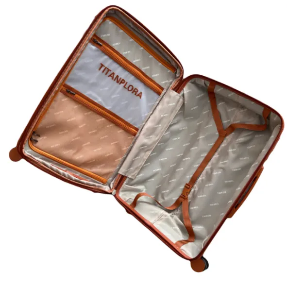 چمدان سبک تیتان پلورا مدل TITANPLORA - TP6666 MEDIUM TRAVEL IN STYLE سایز متوسط