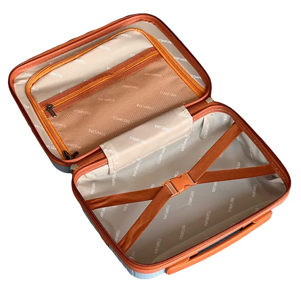 چمدان کوچک آرایشی تیتان پلورا مدل TITANPLORA - TP6666 TRAVEL IN STYLE سری 4 عددی (کیف آرایشی هدیه)