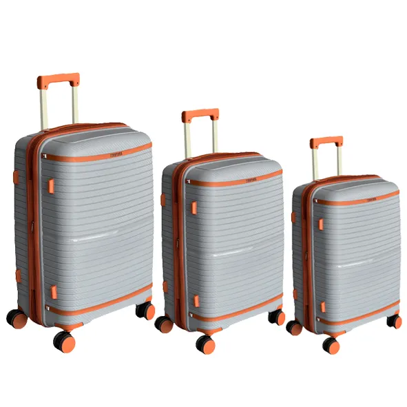 چمدان عمده تیتان پلورا مدل TITANPLORA - TP6666 TRAVEL IN STYLE سری 4 عددی (کیف آرایشی هدیه)