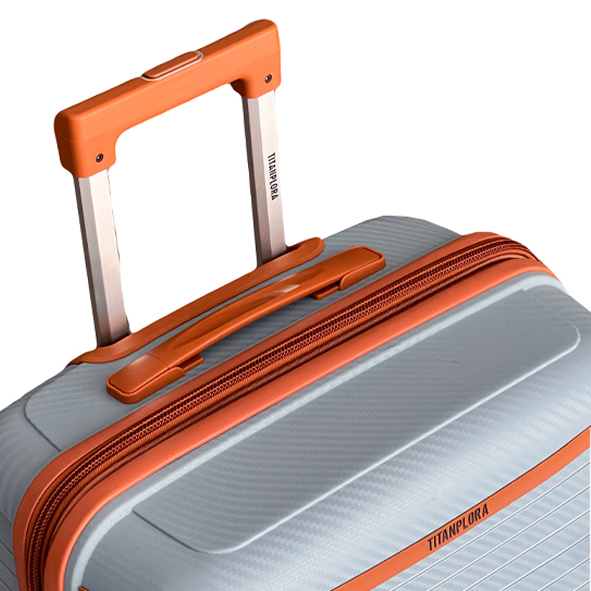 فروش چمدان نشکن تیتان پلورا مدل TITANPLORA - TP6666 SMALL TRAVEL IN STYLE سایز کوچک