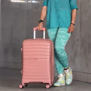 چمدان وارداتی نشکن تراولا مدل TRAVELLA - TRVL40355 M سایز متوسط