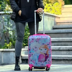 چمدان کودک انیمیشنی طرح Anna & Elsa مدل MSN40132