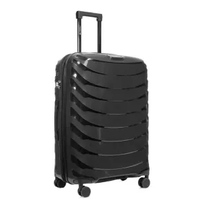 چمدان نشکن هادایز مدل HADIZE - HZD185 LARGE POLYPROPYLENE سایز بزرگ ( همراه با کاور هدیه)