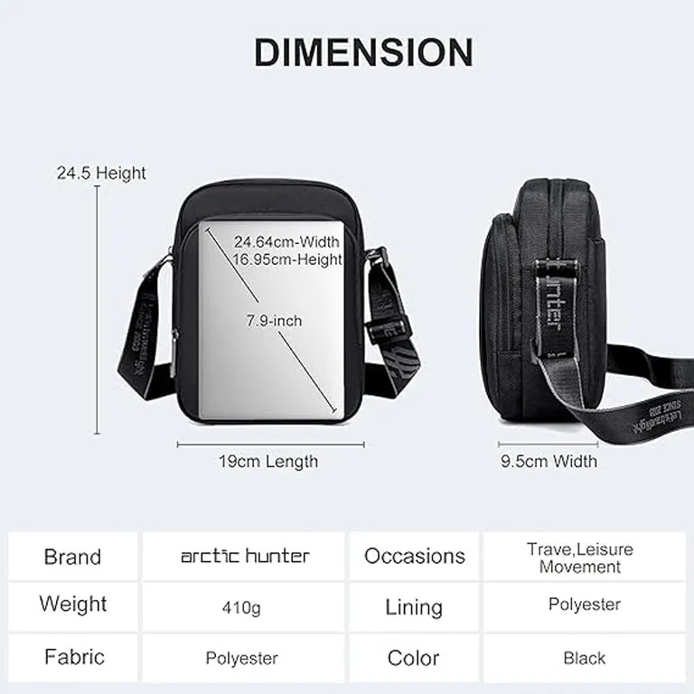 خرید کیف شولدر بگ اورجینال آرکتیک هانتر مدل ARCTIC HUNTER - ARH00542