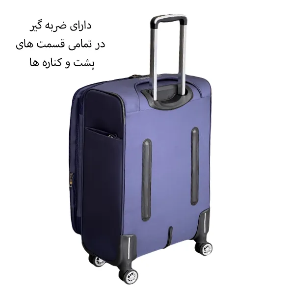چمدان سایز کوچک کاترپیلار مدل CATERPILLAR - CATB203B TRAVEL SENTRY SMALL سایز کوچک (به همراه کیف آرایشی و جا کفشی)