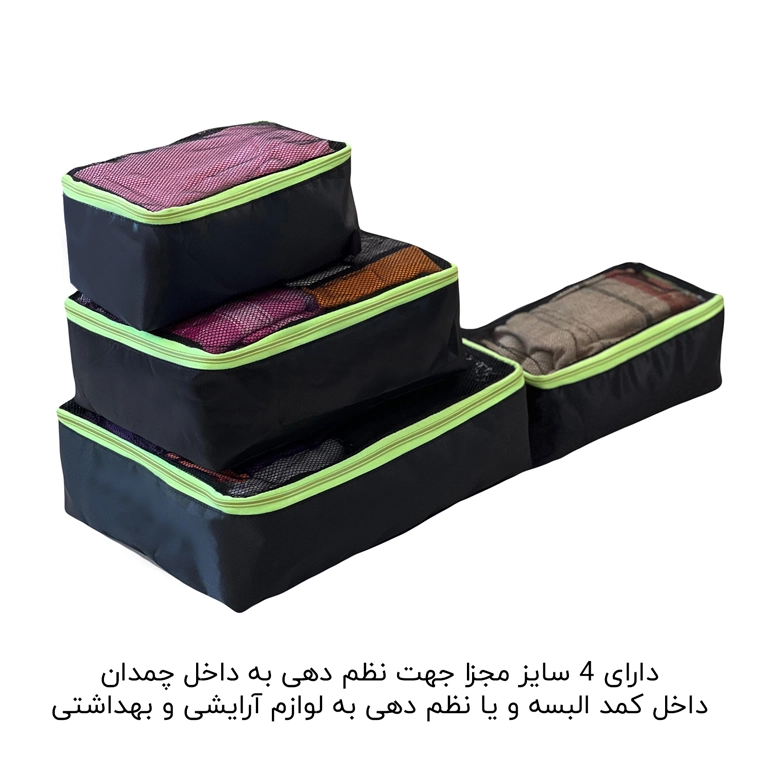 نظم دهنده مردانه چمدان مدل FORWARD - FCLT44112 سری چهار عددی