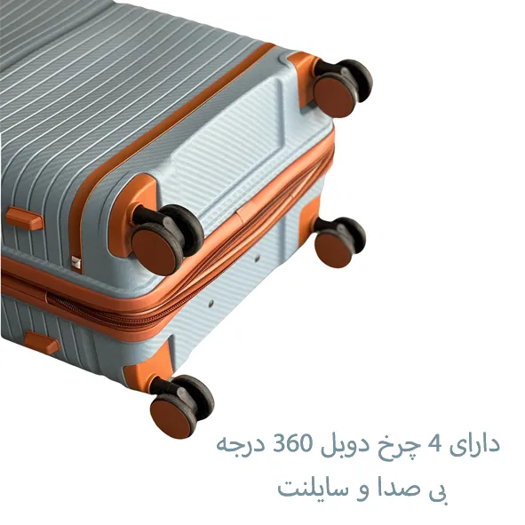 چمدان سامسونت تیتان پلورا مدل TITANPLORA - TP6666 TRAVEL IN STYLE سری 4 عددی (کیف آرایشی هدیه)