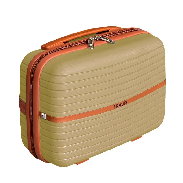 بهترین چمدان آرایشی تیتان پلورا مدل TITANPLORA - TP6666 TRAVEL IN STYLE سری 4 عددی (کیف آرایشی هدیه)