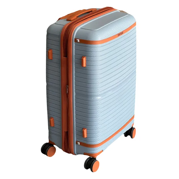 قیمت چمدان نشکن تیتان پلورا مدل TITANPLORA - TP6666 TRAVEL IN STYLE سری 4 عددی (کیف آرایشی هدیه)