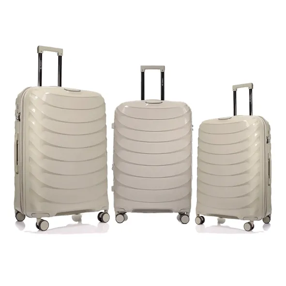 چمدان وارداتی هادایز مدل HADIZE - HZD185 SERIES POLYPROPYLENE سری 3 عددی
