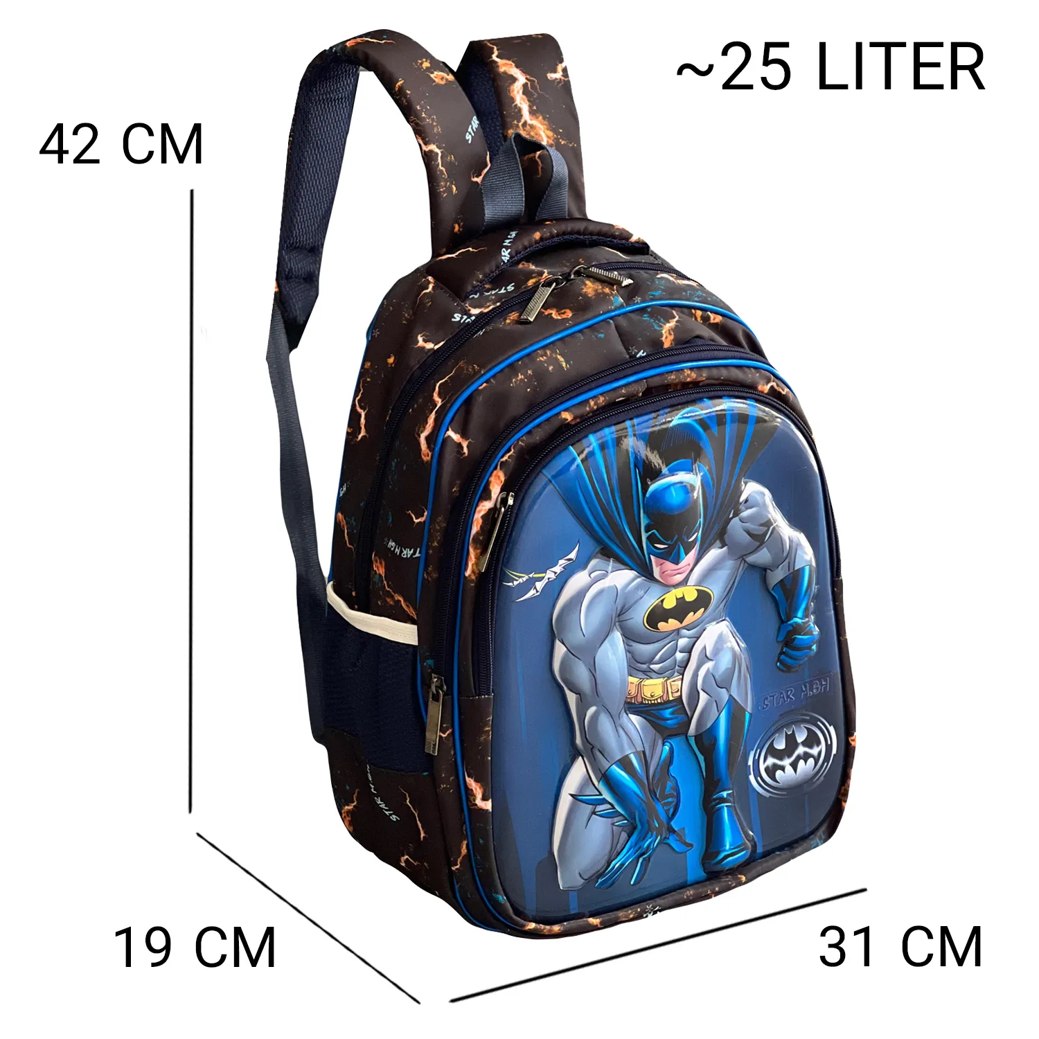 کوله پشتی پسرانه طرح بتمن فوروارد Forward مدل FCLT3952 HERO BATMAN