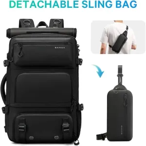 کوله پشتی اورجینال بنج مدل BANGE - BG1810 قابل تبدیل به ساک + قفل ضد سرقت