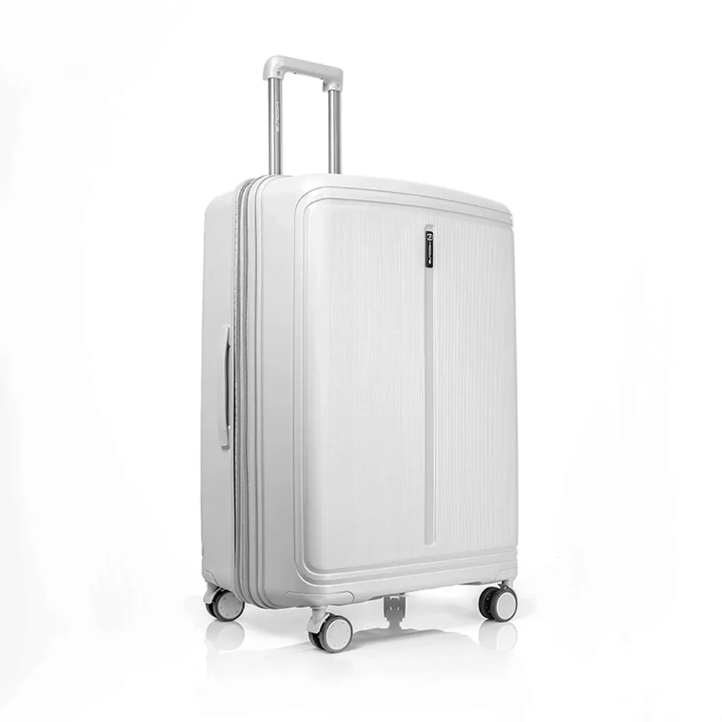 چمدان نشکن هادایز مدل HADIZE - HZD001 MEDIUM POLYPROPYLENE سایز متوسط سفید