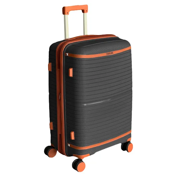 ارزان ترین چمدان نشکن تیتان پلورا مدل TITANPLORA - TP6666 TRAVEL IN STYLE سری 4 عددی (کیف آرایشی هدیه)