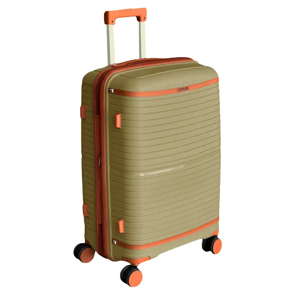 خرید چمدان شیک تیتان پلورا مدل TITANPLORA - TP6666 TRAVEL IN STYLE سری 4 عددی (کیف آرایشی هدیه)