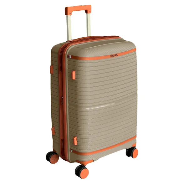 چمدان مکه تیتان پلورا مدل TITANPLORA - TP6666 TRAVEL IN STYLE سری 4 عددی (کیف آرایشی هدیه)