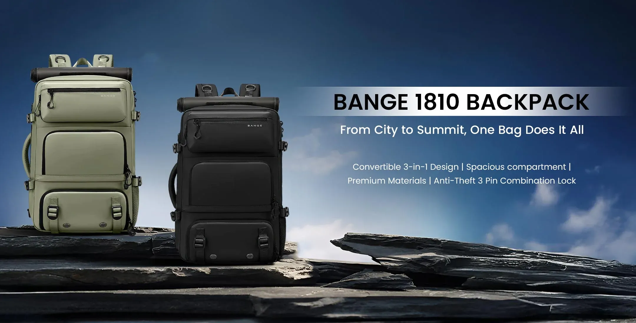 کوله پشتی سفری بنج BANGE BG1810 خرید