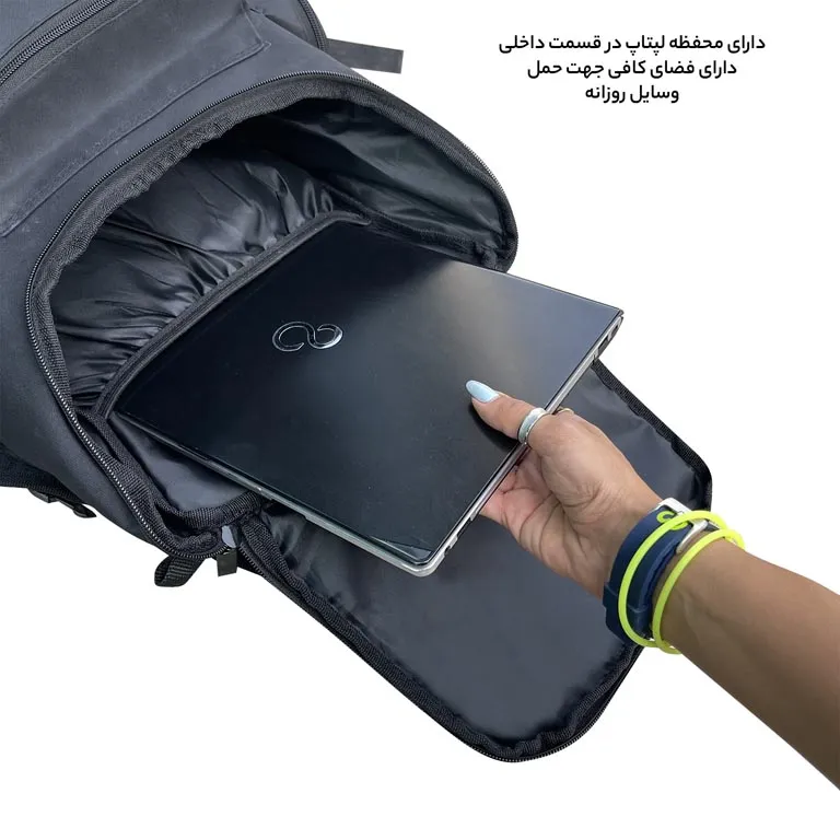 کوله پشتی لپ تاپ آیمکس مدل IMAX - MAX9008