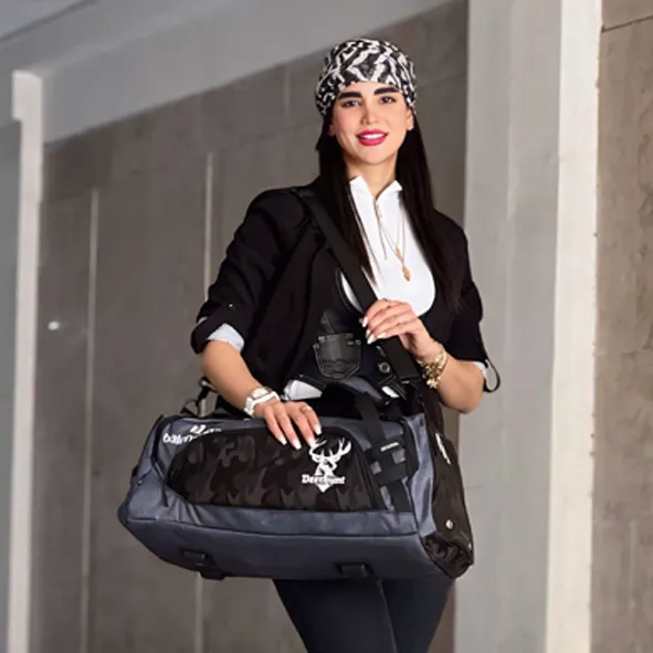 ساک مسافرتی بالنسیا قابل تبدل به کوله مدل BALENCIAGA-BLNC99047 GYM BAG