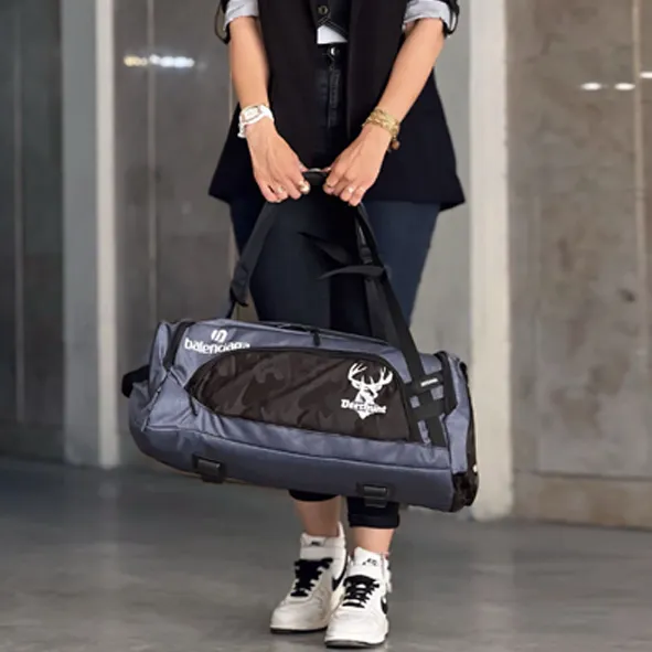 ساک سفری ضد آب بالنسیا قابل تبدل به کوله مدل BALENCIAGA-BLNC99047 GYM BAG