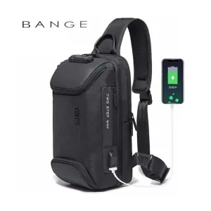 کیف بادی بگ اورجینال بنج مدل BANGE - BG7082 + قفل ضد سرقت