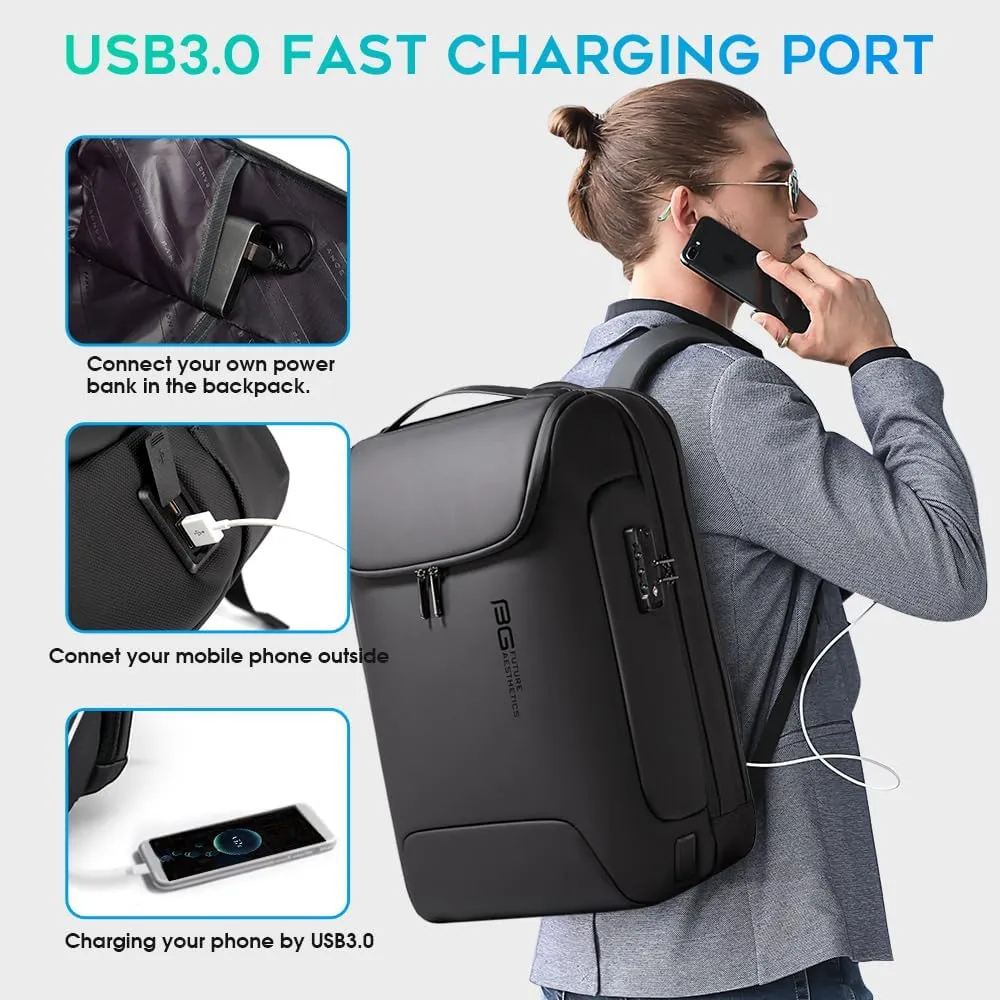 کوله پشتی بنج Bange مدل BG2517 مناسب لپ تاپ 15.6 اینچی