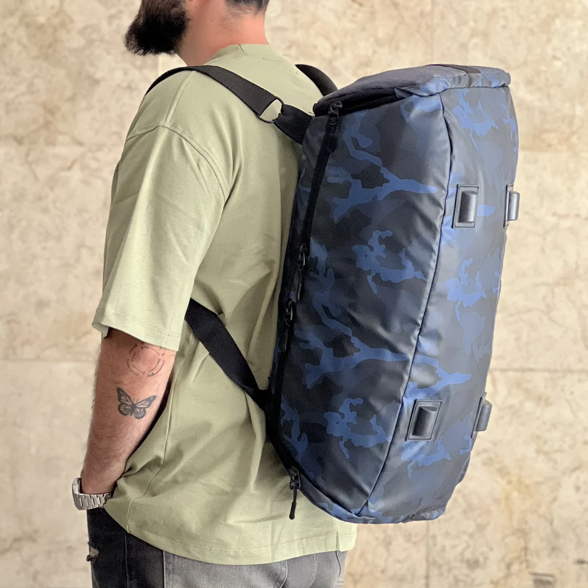 قیمت ساک ورزشی بنج قابل تبدیل به کوله مدل&nbsp; BANGE - BG7561 SPORTING TIME