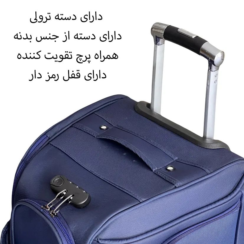 ساک سفری چرخ دار کاترپیلار کد CAT - CT5597L TRAVEL LOVER LARGE