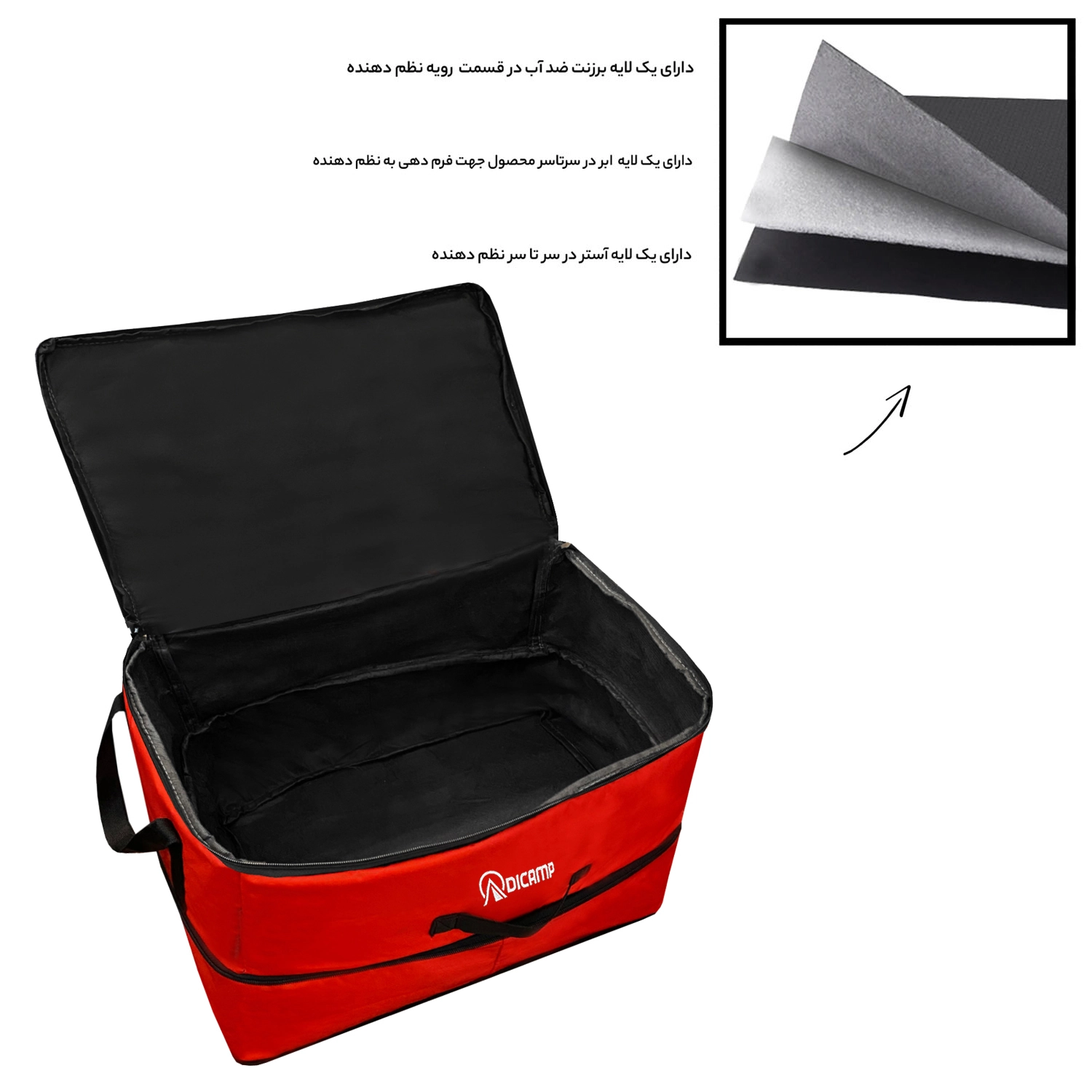 ارزانترین نظم دهنده سفری و کمد دیکمپ مدل DICAMP - DCP601