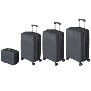 چمدان نشکن فشن مدل FASHION - FSN6868 سری 4 عددی (کیف آرایشی هدیه)
