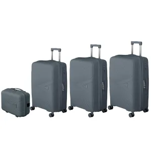 چمدان نشکن فشن مدل FASHION - FSN6969 سری 4 عددی (کیف آرایشی هدیه)