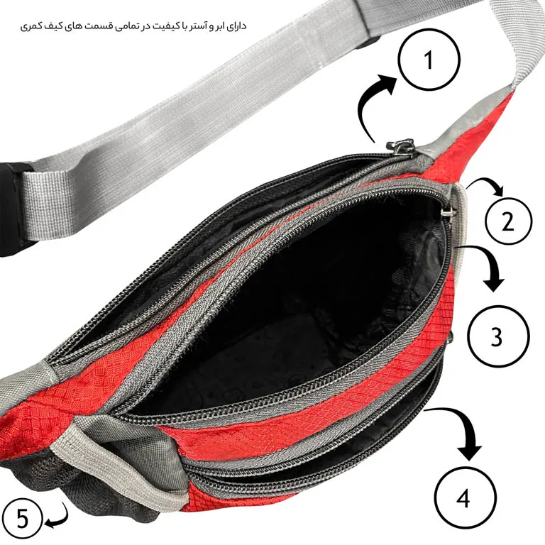 خرید آنلاین کیف کمری فوروارد مدل FORWARD - FCLT0103