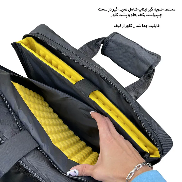 کیف سه کاره قسطی فوروارد مدل FORWARD - FCLT1084 قابل تبدیل به کوله