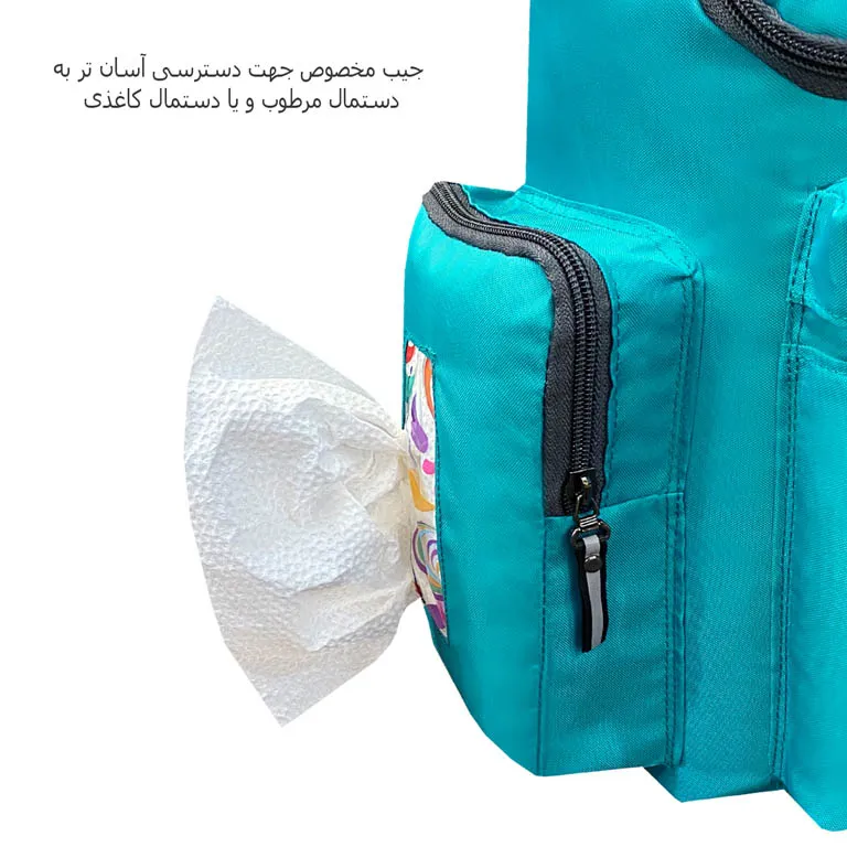 کوله پشتی دانشجویی فوروارد مدل FORWARD - FCLT3333 به همراه کیف عایق و زیرانداز
