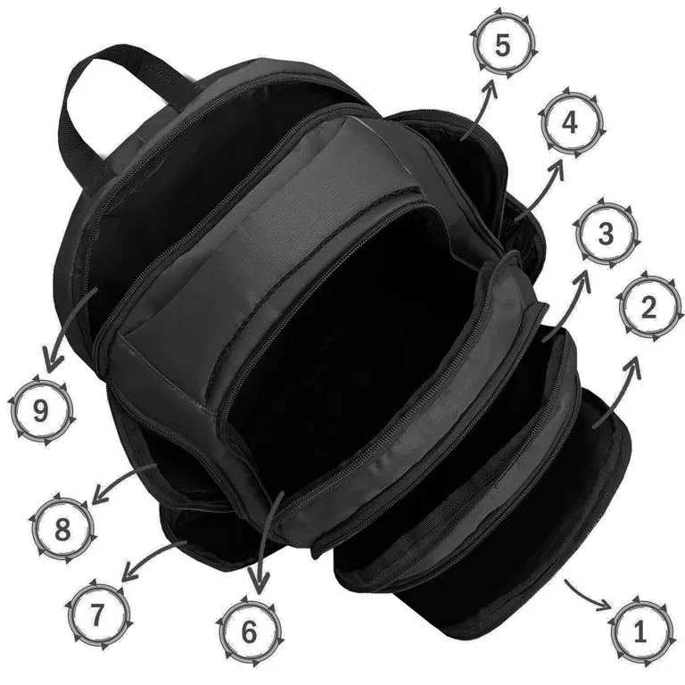 کوله پشتی لپ تاپ دخترانه فوروارد مدل FORWARD - FCLT65011 ADULT STYLE