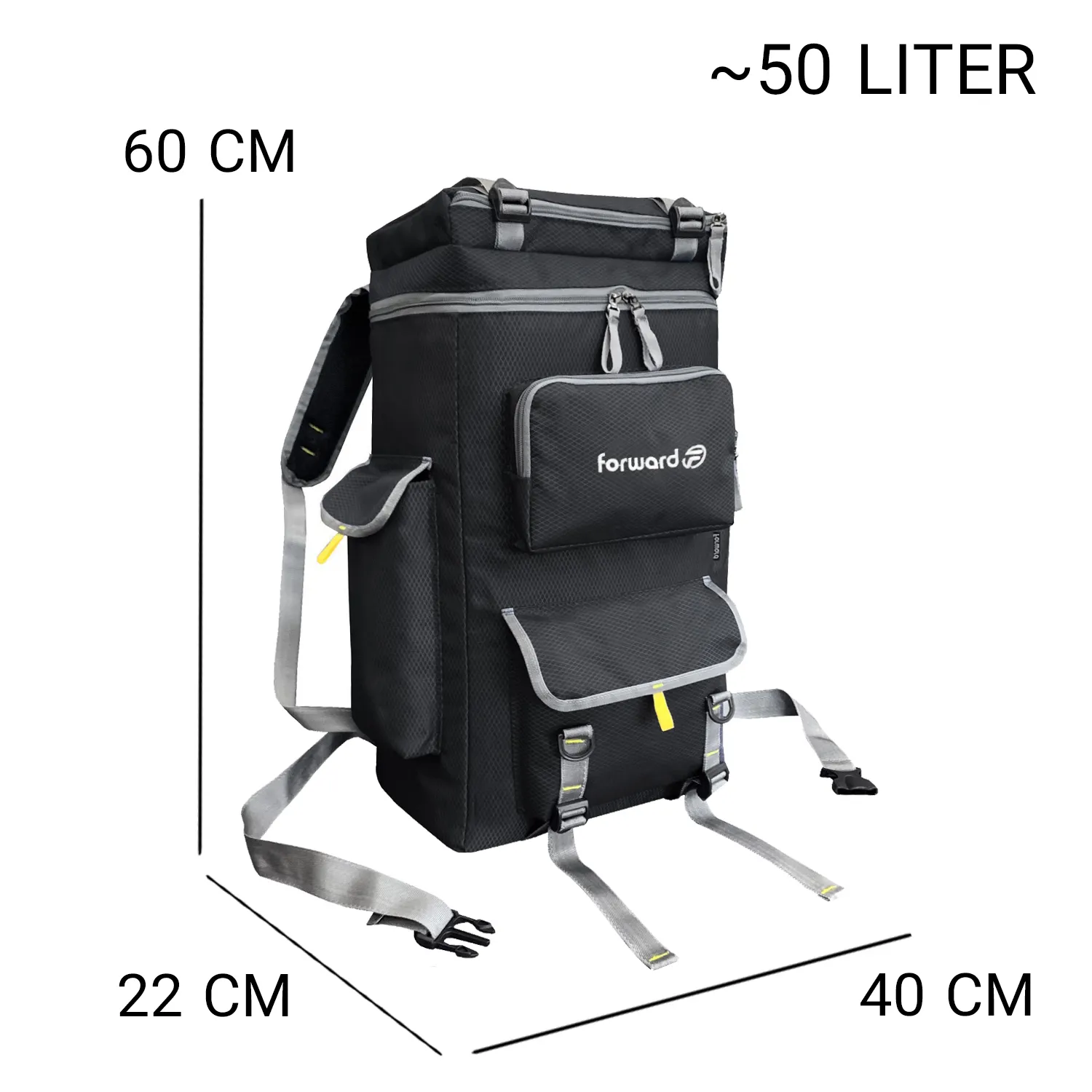 کوله پشتی پسرانه فوروارد مدل FORWARD - FCLT8004