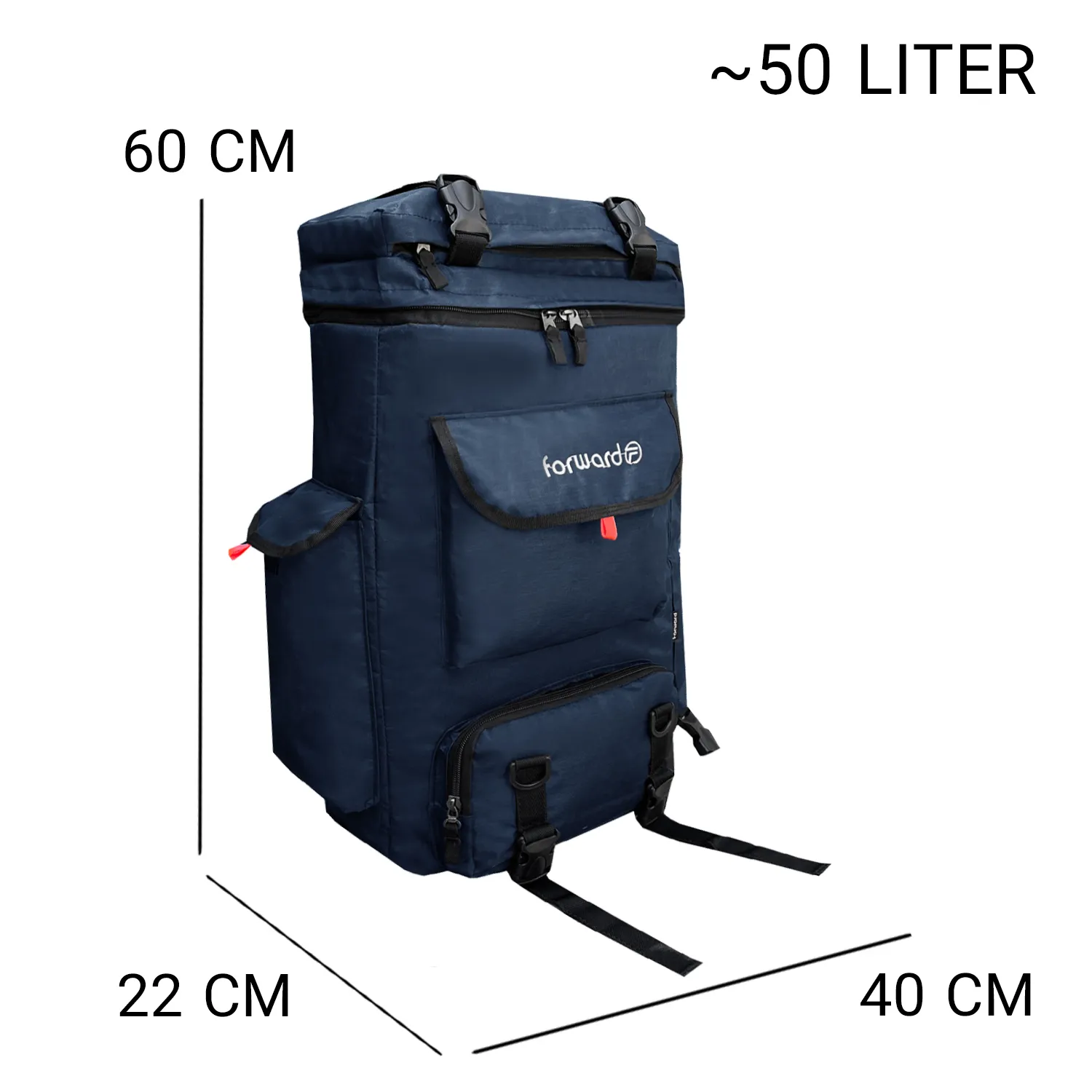 کوله پشتی پسرانه فوروارد مدل FORWARD - FCLT8037 CAMP PRO