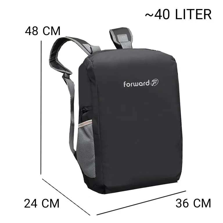کوله پشتی دخترانه قابل تبدیل به ساک فوروارد مدل FORWARD - FCLT99029 GYM SIS حجم 40 لیتر