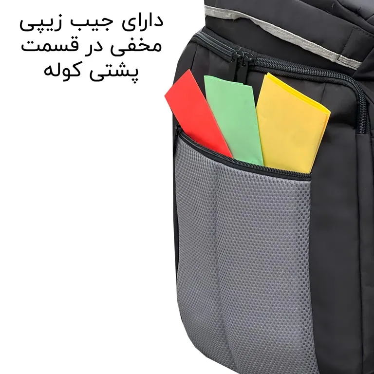 کوله پشتی دانشجویی قابل تبدیل به ساک فوروارد مدل FORWARD - FCLT99029 GYM SIS حجم 40 لیتر