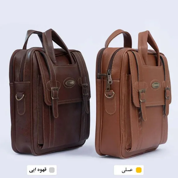 خرید قسطی کیف چرمی اداری فوروارد کد FORWARD - MT006
