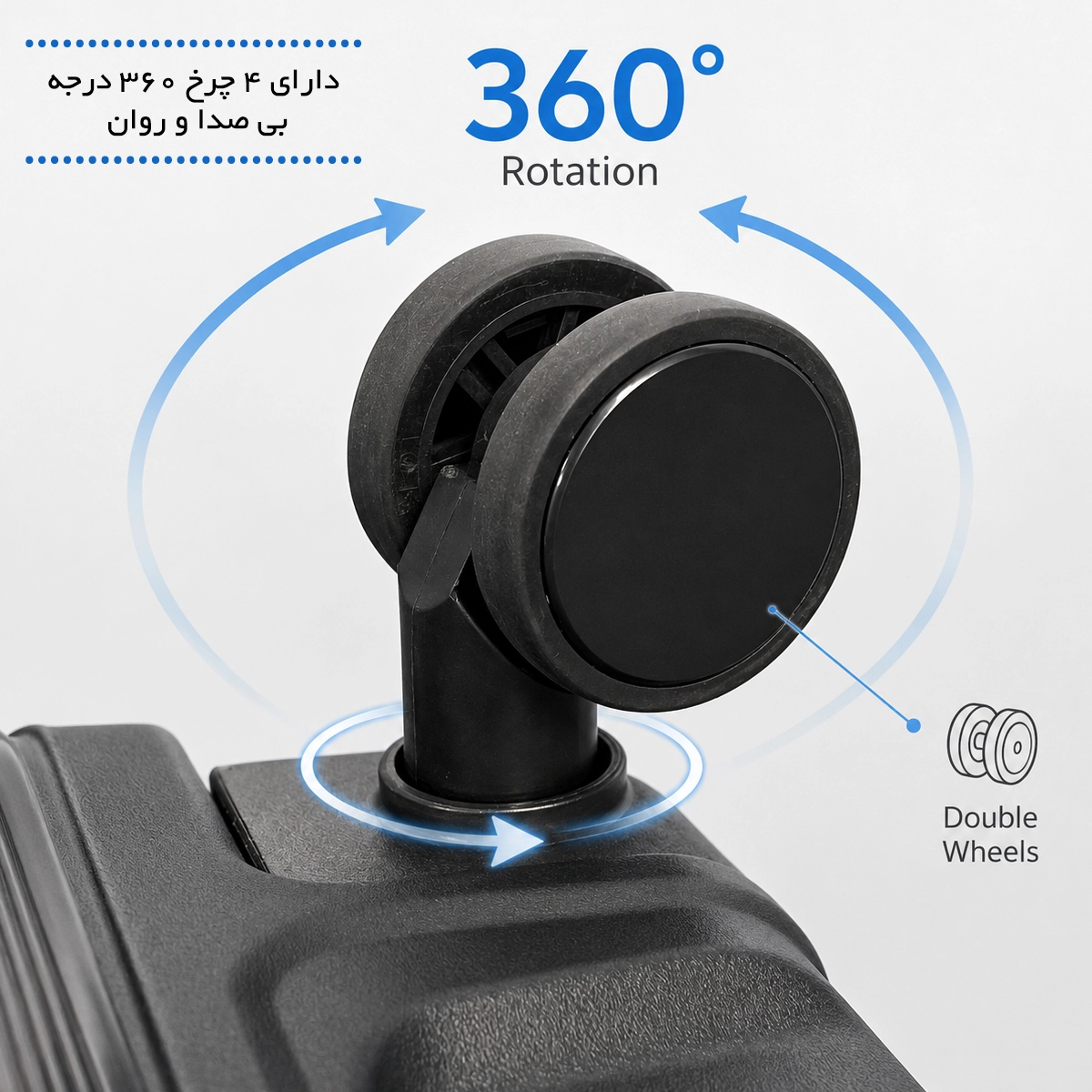 چمدان بزرگ گوگانا مدل GOOGANA-GOOG403020Series Premium Protection